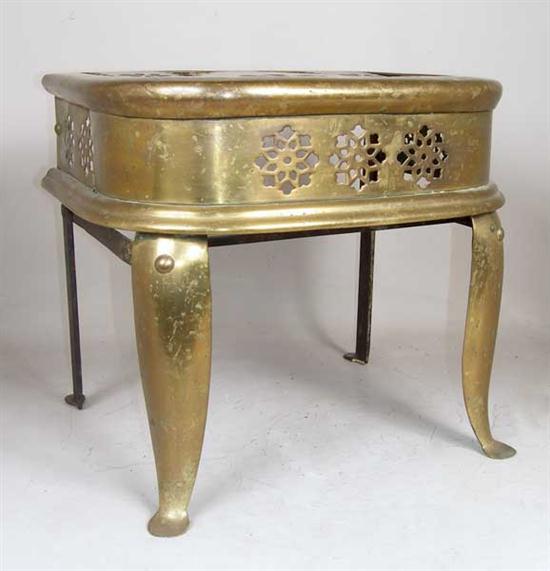 An English Victorian Brass Fireplace 151e4b