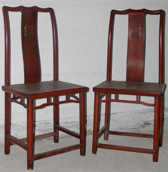 A Pair of Chinese Fujian Red Lacquer 151ee3