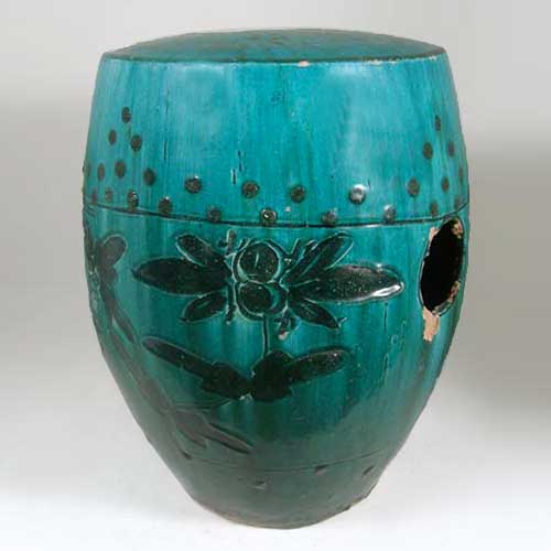 A Chinese Shanxi Teal Glaze Pottery 151eee