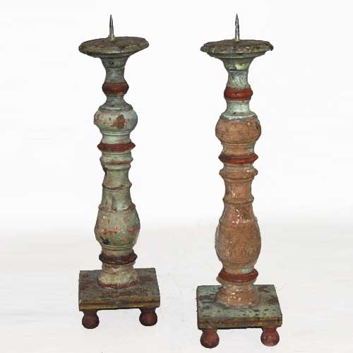 A Pair of Indo Portuguese Painted 151f18