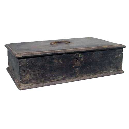 An Anglo Indian Rosewood Desk Box