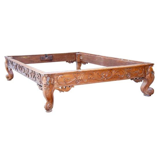 An Anglo Indian Teak Low Bed circa 151f65