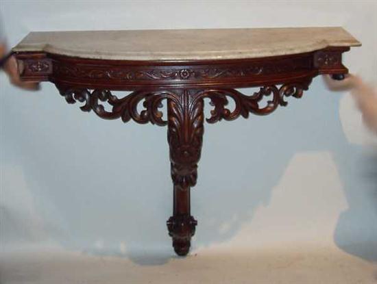An Anglo Indian Marble Top Rosewood
