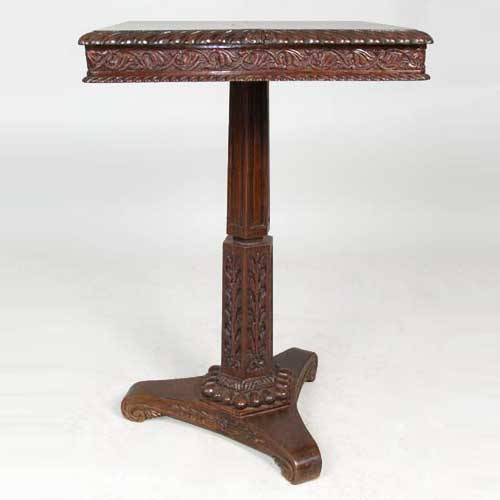 An Anglo Indian Rosewood Square 151f89