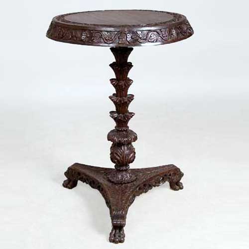 An Anglo Indian Rosewood Round 151f81