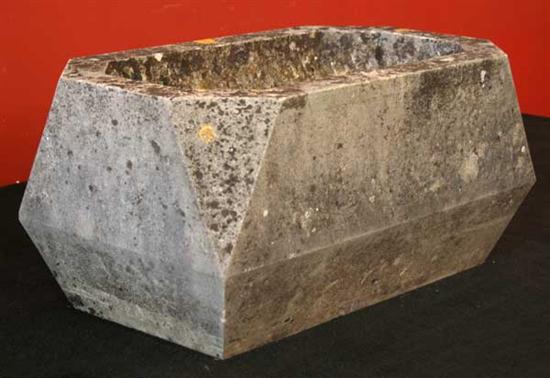 A French Solid Limestone Water Trough