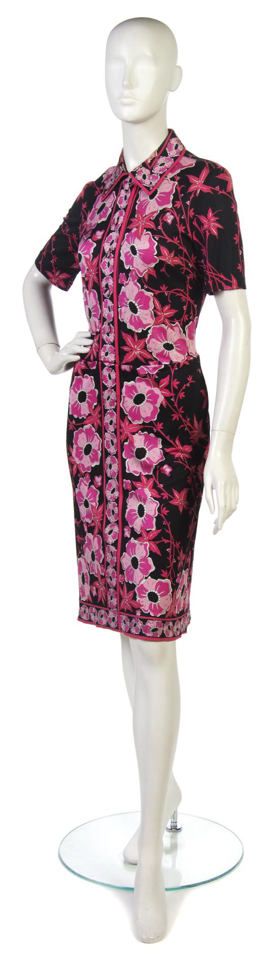 An Emilio Pucci Pink and Black 151fe5