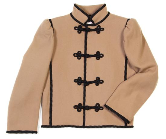 An Yves Saint Laurent Tan Jacket