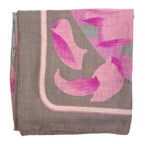 An Hermes Cashmere Silk Scarf in