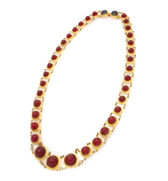 A William DeLillo Carnelian Necklace 1521e2