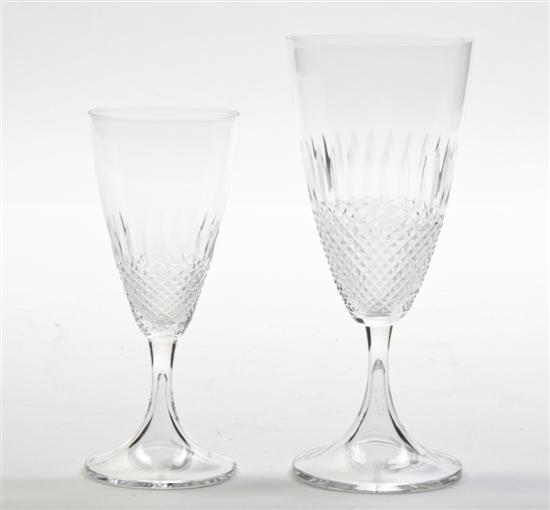  A Lalique Partial Stemware Service 152212