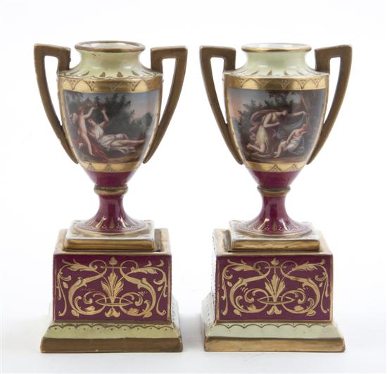  A Pair of Royal Vienna Style 15226c