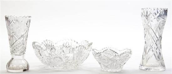  A Collection of Cut Glass Articles 152264