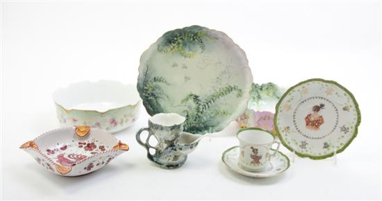 * A Collection of Continental Porcelain