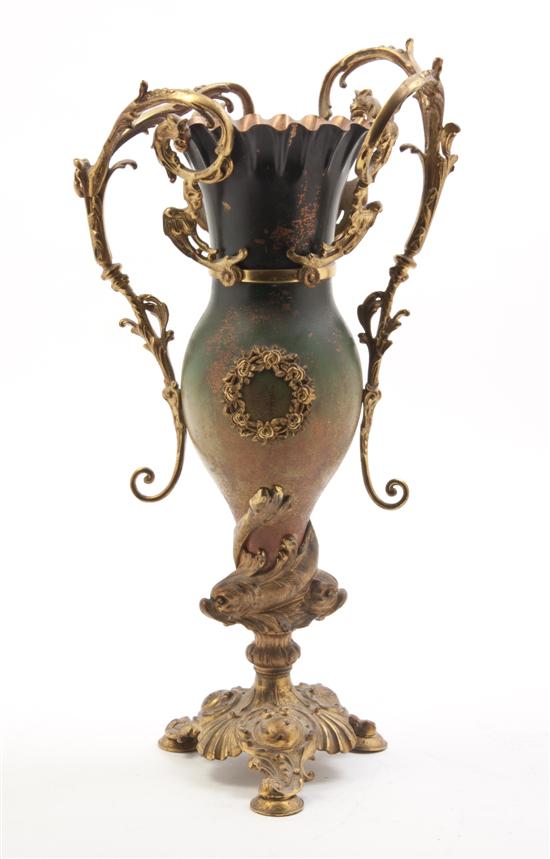  A Neoclassical Gilt and Patinated 152270