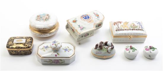  A Collection of Continental Porcelain 152292