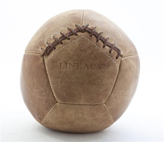 * A Leather Medicine Ball Lineaus