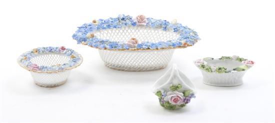 * A Set of Continental Porcelain