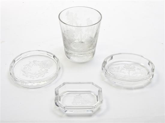 * A Collection of Etched Glass