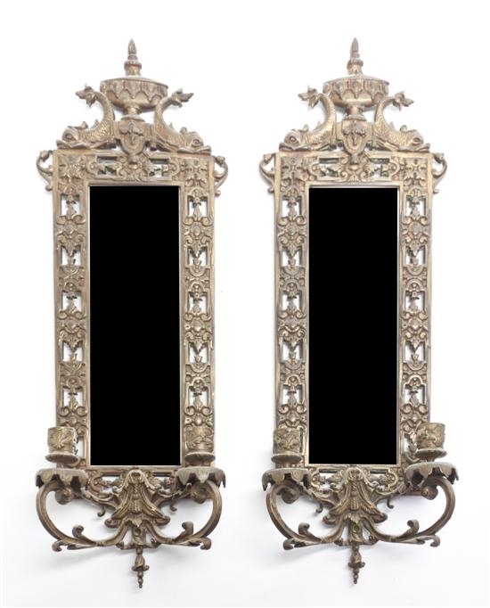  A Pair of Neoclassical Gilt Metal 15233c