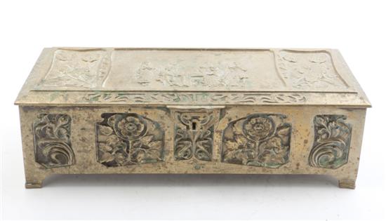  A Continental Gilt Metal Table 15235b