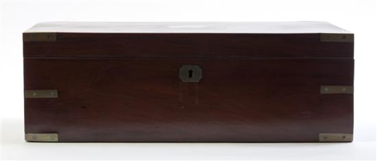 An English Brass Bound Mahogany 152368