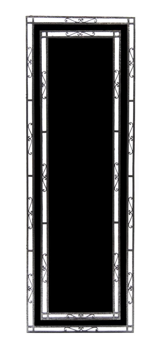 An Art Deco Style Iron Pier Mirror 152393