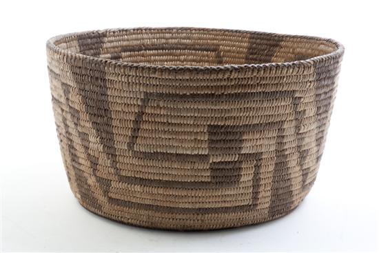 * A Pima Coiled Basket having a