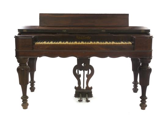  An American Rosewood Pump Organ 1523bc