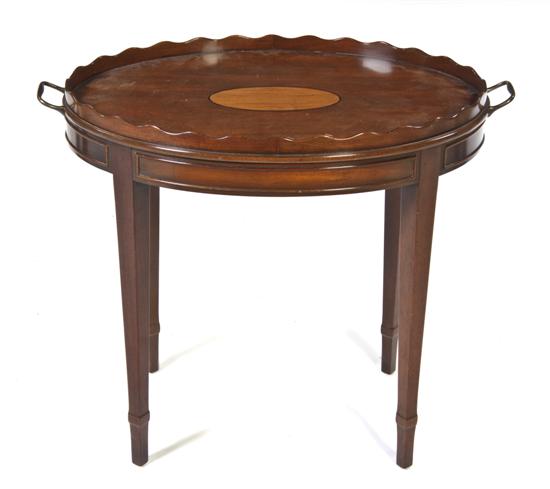  A Georgian Style Tray Table Kittenger 1523df