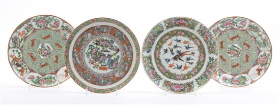 * A Pair of Chinese Export Plates each