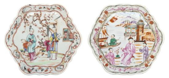 A Group of Two Chinese Enameled