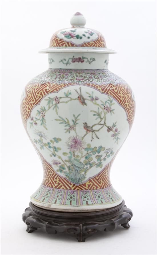 * A Chinese Porcelain Polychrome