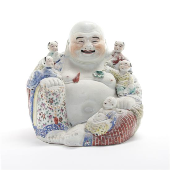 * A Chinese Ceramic Figure depicting