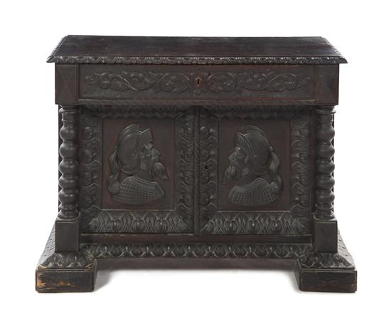  An English Oak Console Cabinet 152506