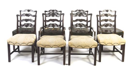  A Set of Eight Chippendale Style 152538