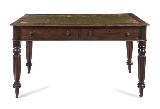 * A William IV Mahogany Partner's