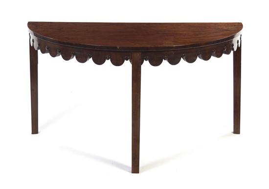 A Regency Mahogany Console Table 152572