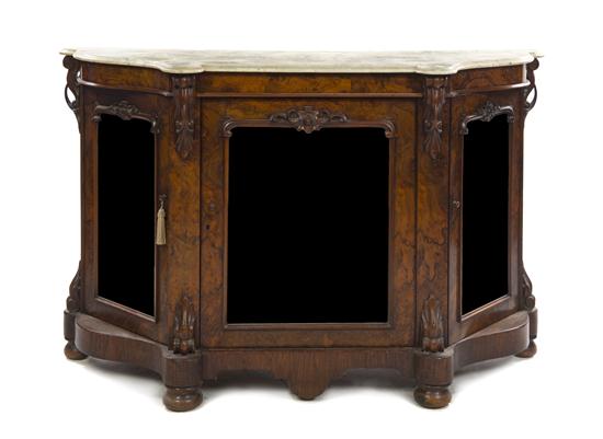  A Victorian Burlwood Console 152597