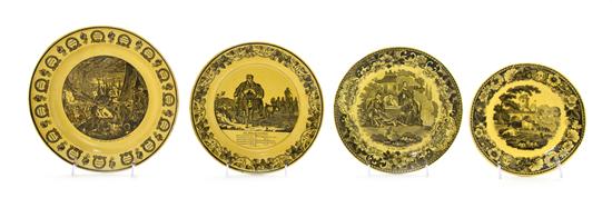 * A Collection of Nineteen Creil Plates