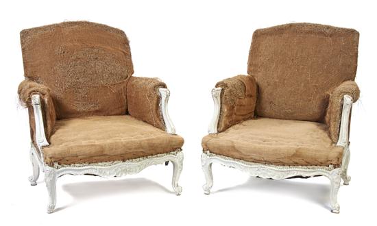 A Pair of Louis XV Style Bergeres 1525f7