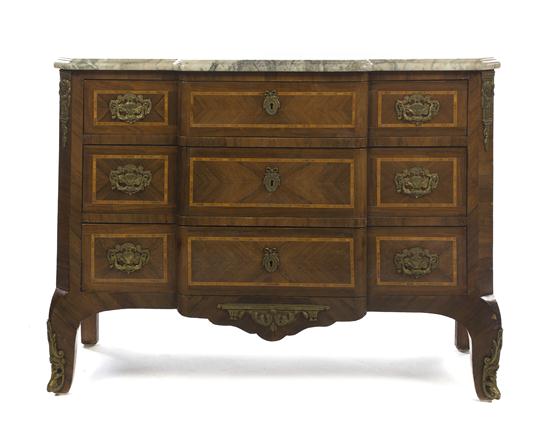 A Louis XV Transitional Style Bookmatch