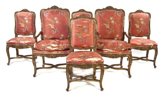 A Set of Ten Louis XV Style Parcel 152623