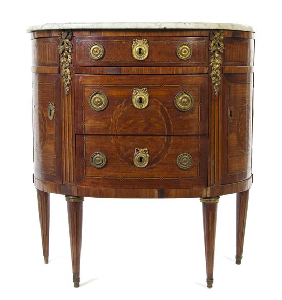 A Louis XVI Fruitwood Parquetry 152637