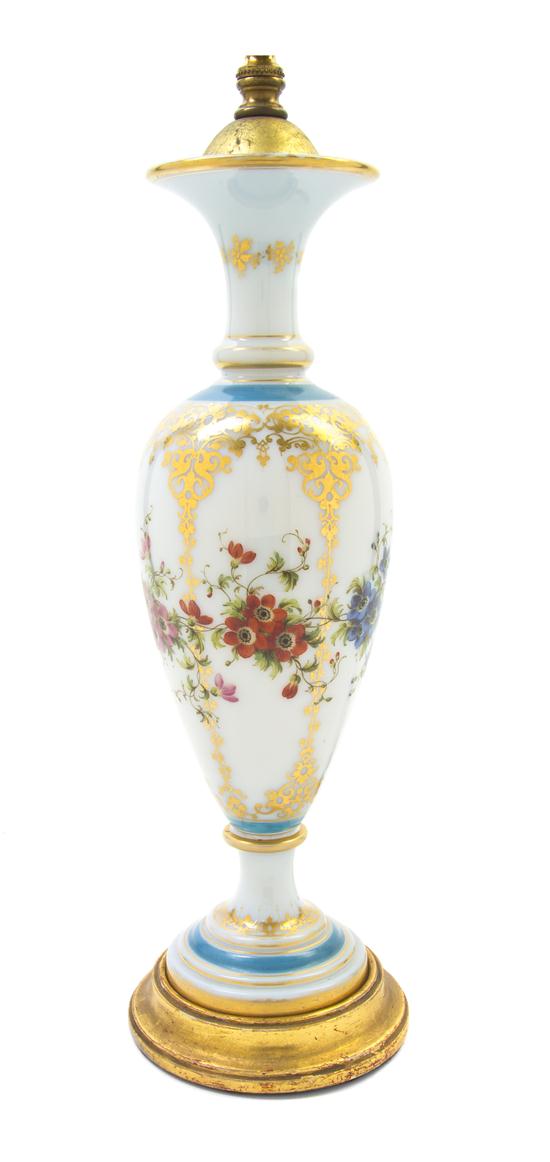 A French Opaline Glass Vase attributed 152646