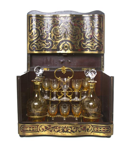  A Boulle Cave a Liqueur having 15266e