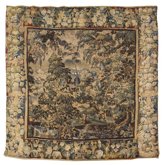 A Continental Wool Tapestry depicting 1526b0