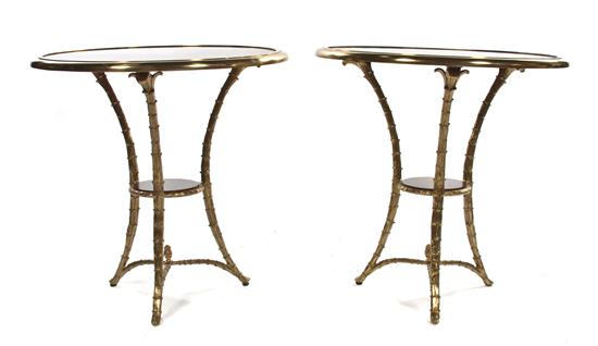 A Pair of Regency Style Brass Mounted 1526f2