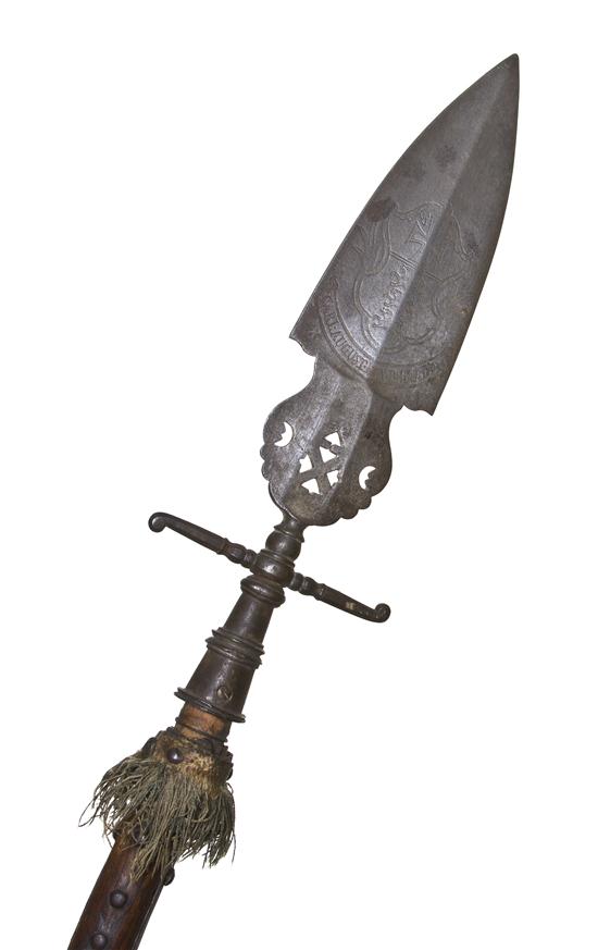 A Swiss Steel Tip Spear having 1526f5