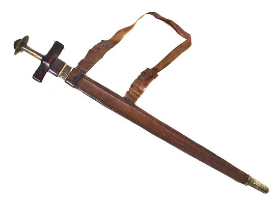 * An African Iron and Brass Sword